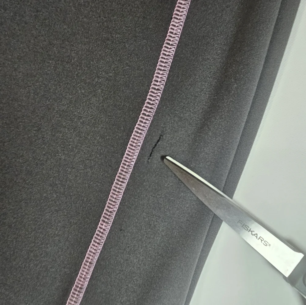 Nike Pants Womens Medium Grey Pink Yoga Gym Activewear‎